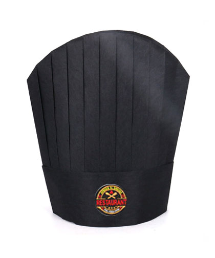 Black CHef Hat - AlFardan Uniforms